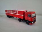 Lion Car Daf 95 trekker met trailer, Ophalen of Verzenden, Zo goed als nieuw, Bus of Vrachtwagen, Lion Toys