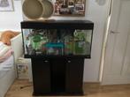 Ferplast Dubai 100 terrarium/aquarium met vele accessoires, Gebruikt, Overige typen, Muis, 75 tot 110 cm
