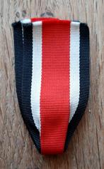 Lint ijzeren kruis 2e klas mode WW2, Ophalen of Verzenden, Duitsland, Lintje, Medaille of Wings