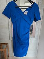 Nieuw diva catwalk jurkje blauw mt 42 stretch met kaartjes, Nieuw, Blauw, Maat 42/44 (L), Ophalen of Verzenden
