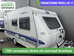Hobby De Luxe Easy 440 MOVER TREINZIT VOORTENT, Caravans en Kamperen, Caravans, -, Hobby, -, Bedrijf