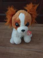 Ty beanie boo knuffel hond 'Barks', Ophalen of Verzenden, Zo goed als nieuw, Hond