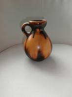 West Germany vaasje 70s met oor bruin/oker 2012/15, Ophalen of Verzenden