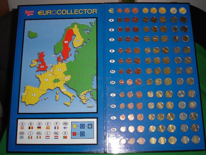 euro collector album, Hobby en Vrije tijd, Verzamelkaartspellen | Pokémon, Gebruikt, Overige typen, Ophalen of Verzenden