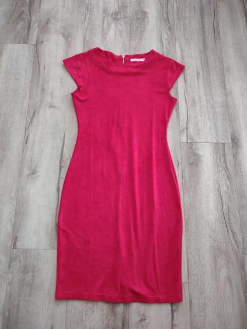 Prachtige rode velvet jurk van Vintage Dressing, M. Fluweel., Kleding | Dames, Jurken, Zo goed als nieuw, Maat 38/40 (M), Rood