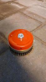 Staal/komborstel, Ophalen of Verzenden, Zo goed als nieuw, 1200 watt of meer, Excentrische schuurmachine