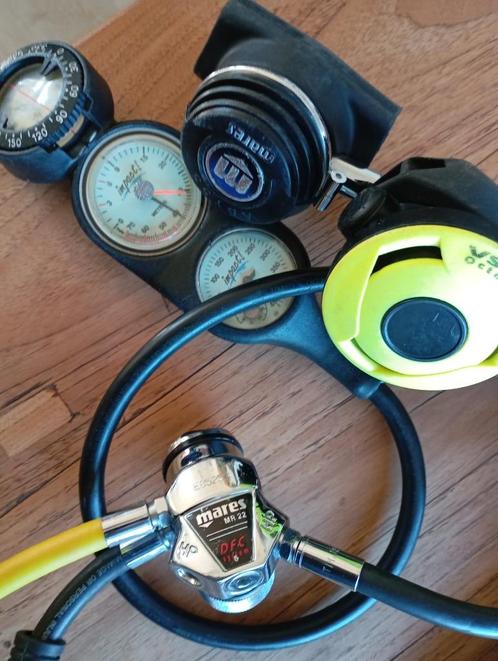 duikautomaat set mares MR 22 compleet, Watersport en Boten, Duiken, Gebruikt, Overige typen, Ophalen