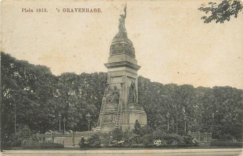 (386-288-003) Den Haag Plein 1813, Verzamelen, Ansichtkaarten | Nederland, Zuid-Holland, Verzenden