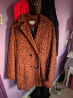 Leuke luipaardprint jas - Maat M, Bruin, Maat 46/48 (XL) of groter, Ophalen of Verzenden, Zo goed als nieuw