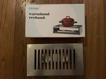 2x Rechauds - warmhoudplaat blokker beschikbaar voor biedingen