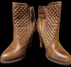 Bruine Dames Laarsjes Maat 38, Bruin, Lage of Enkellaarzen, Ophalen of Verzenden, Onbekend