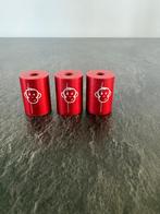 3x rode metalen monkey Climber bobbins, Ophalen of Verzenden, Gebruikt, Overige typen