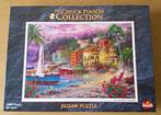 Puzzel On Golden Shores - Chuck Pinson - 1000 stukjes, Ophalen of Verzenden, 500 t/m 1500 stukjes, Gebruikt, Legpuzzel