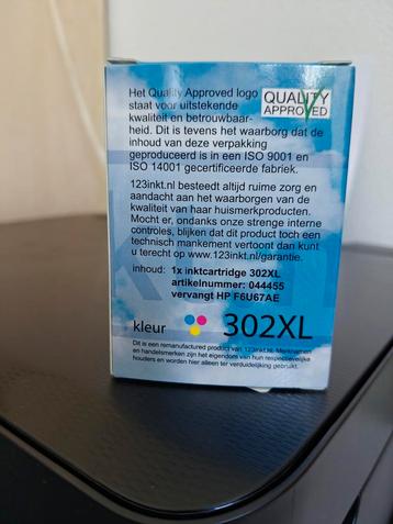 302XL voor Envy 4526 nieuwe prijs !! beschikbaar voor biedingen