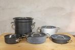 pannen NSF Commercial Aluminium Cookware  vintage, Huis en Inrichting, Keuken | Potten en Pannen, 2e hands, Aluminium, Pannenset