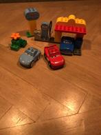 Duplo Flo’s Café met McQueen, Sally en Dog Hudson, Ophalen of Verzenden, Gebruikt, Overige merken