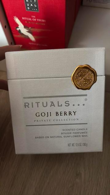 Goji berry kaars Rituals 360 gram beschikbaar voor biedingen