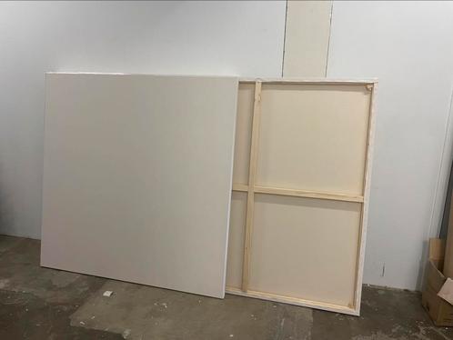 Set van Twee canvasdoeken-120x120cm,3D- incl. Verzenden, Huis en Inrichting, Woonaccessoires | Kamerschermen, Nieuw, Ophalen of Verzenden