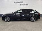 Audi A4 2.0 Tfsi Mhev S-Line Black Edition NAP Panodak B&O L, Auto's, Audi, Gebruikt, Euro 6, Zwart, Hybride Elektrisch/Benzine