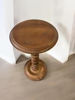 vintage  houten pied de stal / bijzettafel / plantentafel, Antiek en Kunst, Ophalen