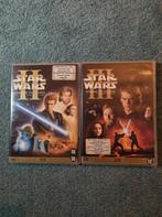 Star Wars DVD Attack of the Clones en 3 Revenge of the Sith, Vanaf 12 jaar, Ophalen, Gebruikt, Science Fiction