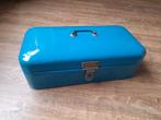 Blauwe emaille broodbak, Antiek en Kunst, Ophalen of Verzenden