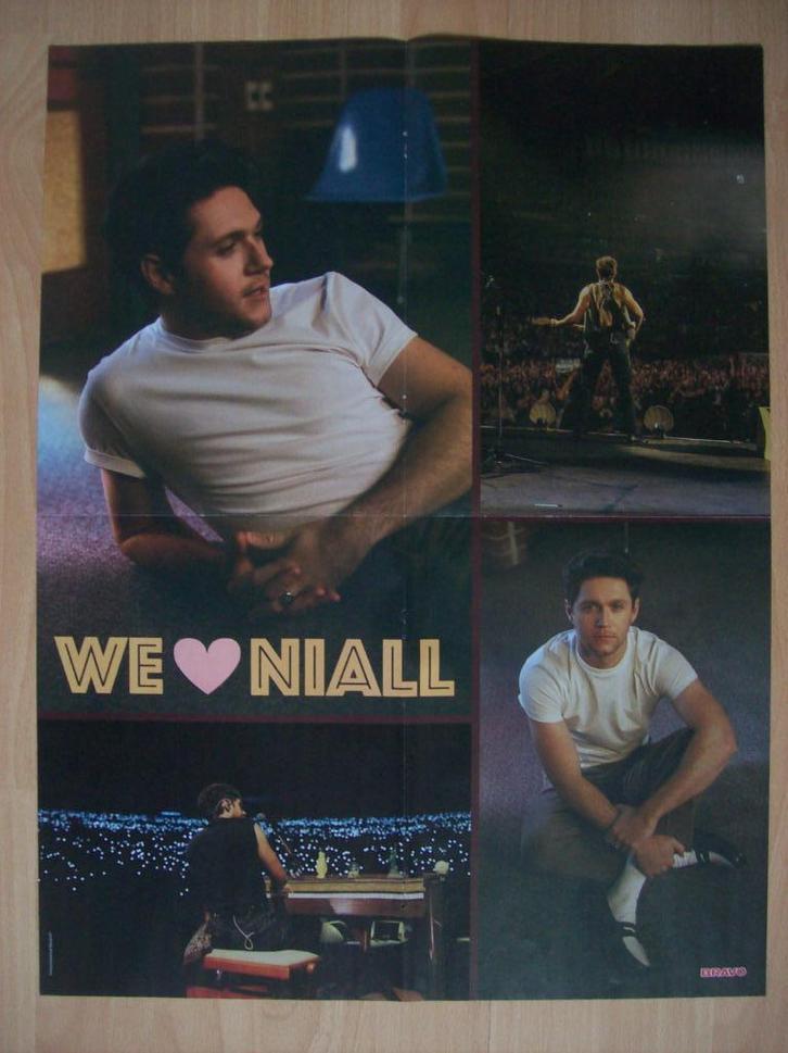 Grote poster Niall Horan One Direction / Tate McRae - Bravo, Verzamelen, Posters, Nieuw, Muziek, A1 t/m A3, Ophalen of Verzenden