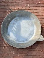 Grote zinken schaal, 87 cm!, Huis en Inrichting, Ophalen, Zo goed als nieuw