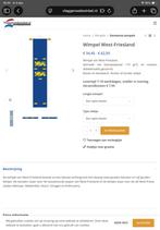 Westfriese wimpel voor vlaggenmast, Ophalen of Verzenden, Nieuw
