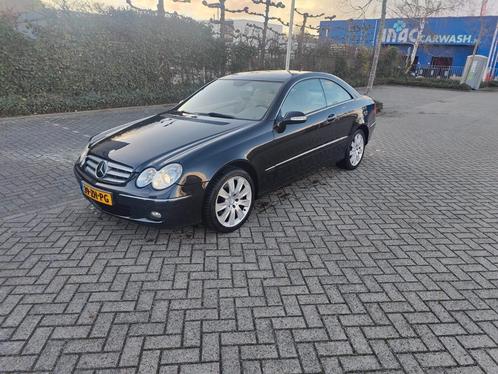 Mercedes-Benz CLK 3.0 CDI Clk320 Coupe AUT 2008 Zwart, Auto's, Mercedes-Benz, Particulier, CLK, ABS, Adaptieve lichten, Adaptive Cruise Control