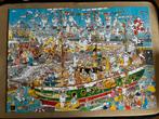 Jan van Haasteren - Tall Ship Chaos - 1000 stukjes, Ophalen of Verzenden, 500 t/m 1500 stukjes, Zo goed als nieuw, Legpuzzel