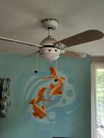 plafondventilator met lamp, Witgoed en Apparatuur, Ventilatoren, Ophalen of Verzenden, Gebruikt, Plafondventilator