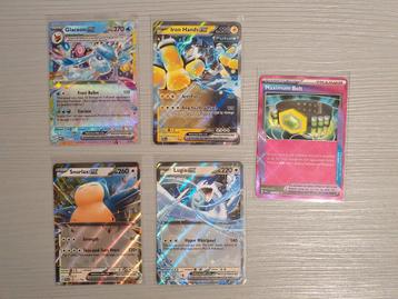 Prismatic Evolutions EX Kaarten Holo Snorlax Lugia Glaceon beschikbaar voor biedingen