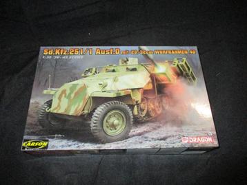 H-680,DRAGON 1-35,NO,6861,Sd.Kfz.251/1 Ausf. D w/ 28/32cm Wu beschikbaar voor biedingen