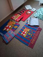 Feyenoord, Barcelona, dekbed, Ophalen of Verzenden, Zo goed als nieuw, Jongetje of Meisje, Dekbedovertrek