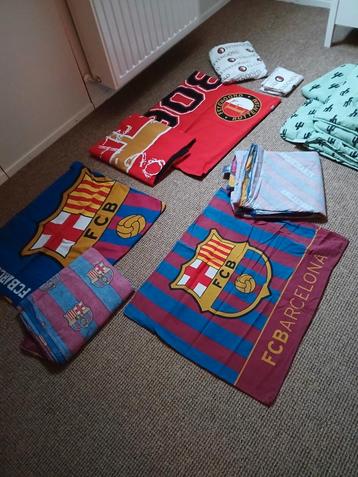 Feyenoord, Barcelona, dekbed  beschikbaar voor biedingen