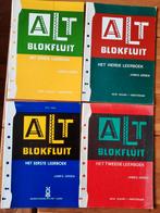 altblokfluit alt blokfluit leerboeken 1t/m 4-James Arden, Gebruikt, Klassiek, Les of Cursus, Ophalen of Verzenden