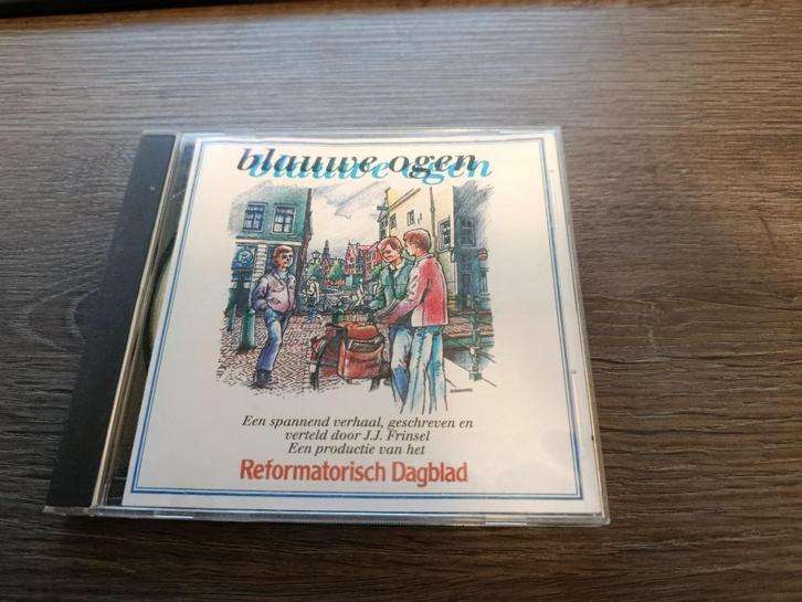 VertelCD Blauwe ogen J.J. Frinsel, Cd's en Dvd's, Cd's | Kinderen en Jeugd, Verhaal of Sprookje, 6 tot 9 jaar, Ophalen of Verzenden