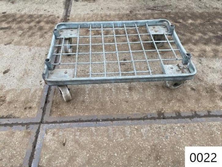 0077. Div. rolcontainer / onderstel / meubelhondje / dolly, Doe-het-zelf en Verbouw, Transportwagens, Gebruikt, Ophalen