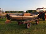 Stalen vlet / Schippersvlet / motorboot, Watersport en Boten, Ophalen, Gebruikt, Staal, Binnenboordmotor