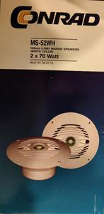 Conrad MS-52WH 70 Watt Marine Speakers, Overige merken, Nieuw, Ophalen of Verzenden, 60 tot 120 watt