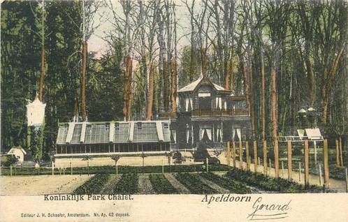(386-129-003) Apeldoorn Chalet Koninklijk Park, Verzamelen, Ansichtkaarten | Nederland, Gelderland, Verzenden