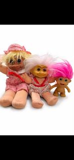 Leuke verzameling van 3 Trollen, Ophalen of Verzenden, Gebruikt, Overige typen