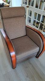 Vintage Fauteuil van Dutch Seating Company, Ophalen, Hout, Gebruikt, Vintage