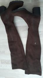 Lange over de knie laarzen bruin, Ophalen, Zo goed als nieuw, Bruin, Hoge laarzen