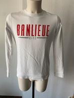 Banlieue sweater heren maat S, Ophalen of Verzenden, Gedragen, Maat 48/50 (M), Wit