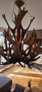 Kroonluchter hanglamp gewei, Huis en Inrichting, Ophalen of Verzenden