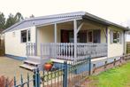 Houten chalet met vaste staplek, In bos, 2 slaapkamers, Recreatiepark, Chalet, Bungalow of Caravan