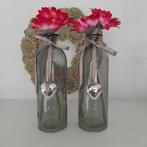 Deze twee Vazen ( Alles moet weg), Ophalen, Overige kleuren, Minder dan 50 cm, Glas