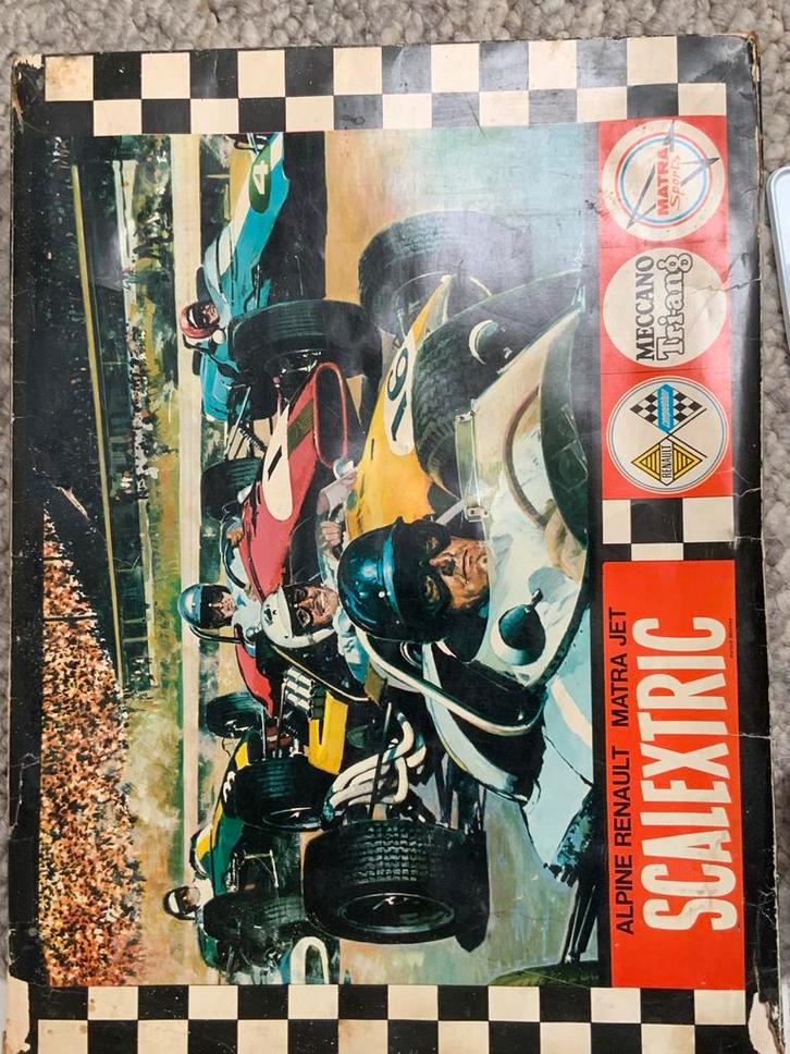 Grote Scalextric verzameling met 2 complete sets, Verzamelen, Speelgoed, Gebruikt, Ophalen of Verzenden